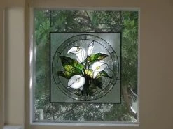 20" Circle Frame Bevel Cluster -Stained Glass Deals Store 125696 20