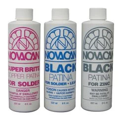 Super Brite Copper Patina For Solder - 8 Oz -Stained Glass Deals Store 126785 20