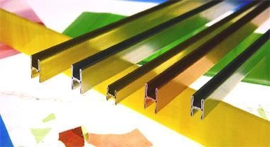 3/8" Flat H Zinc Came - 6 Ft Piece 3 3/8" Flat H Zinc Came - 6 Ft Piece - Image 3