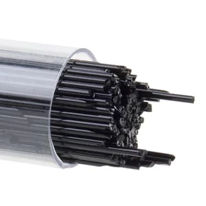 1mm Black Opal Stringers - 90 COE 1 1mm Black Opal Stringers - 90 COE