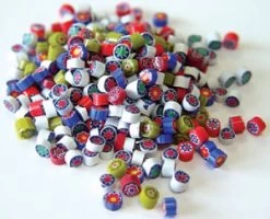 Small Opalescent Millefiori Assortment, 2 Oz - 104 COE -Stained Glass Deals Store 145472 40