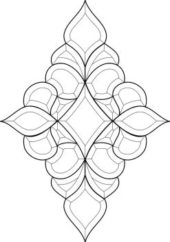 Biscayne Bevel Cluster -Stained Glass Deals Store 145905 30