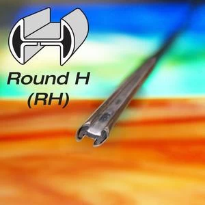 7/32" Round H Soft Brass Came - 45 Lbs Box 1 7/32" Round H Soft Brass Came - 45 Lbs Box