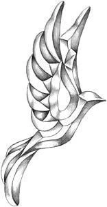 Dove Bevel Cluster - Faces Right 5 Dove Bevel Cluster - Faces Right - Image 5