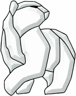 Polar Bear Bevel Cluster