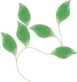 Green Garden Leaves Bevel Cluster -Stained Glass Deals Store 147087 20