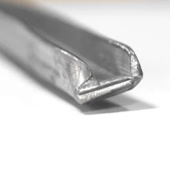 1/8" Flat U Lead Came – 6 Ft Piece -Stained Glass Deals Store 148158 50