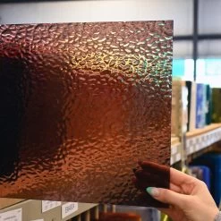 English Muffle Dusky Rose -Stained Glass Deals Store 173741 40