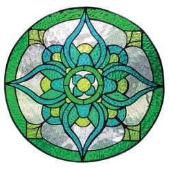 English Muffle Aqua Mist 16 English Muffle Aqua Mist -Stained Glass Deals Store 173759 70