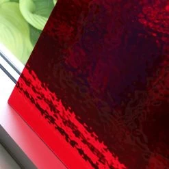 English Muffle Selenium Red -Stained Glass Deals Store 173798 30