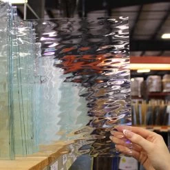 Clear Wave -Stained Glass Deals Store 174166 50