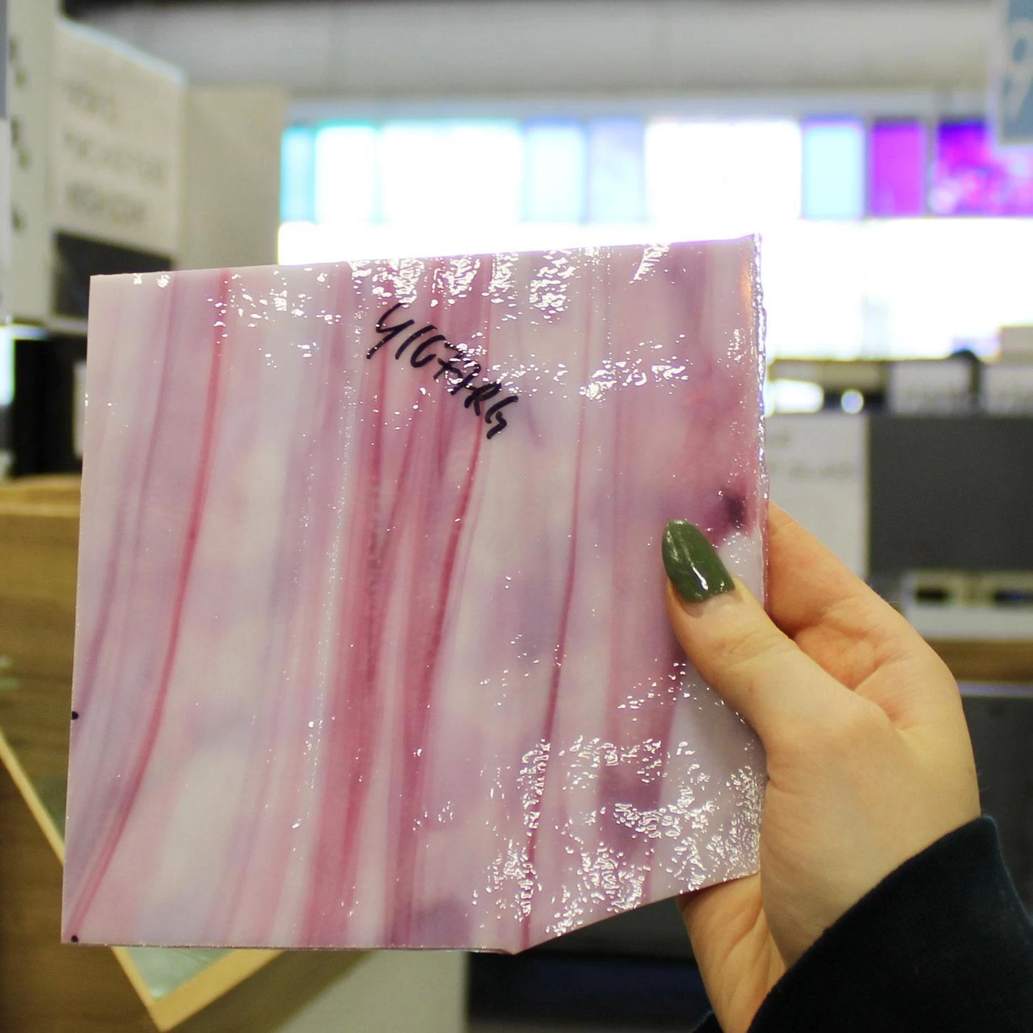 Youghiogheny White Opal And Double Pink Reproduction 6 Youghiogheny White Opal And Double Pink Reproduction - Image 6