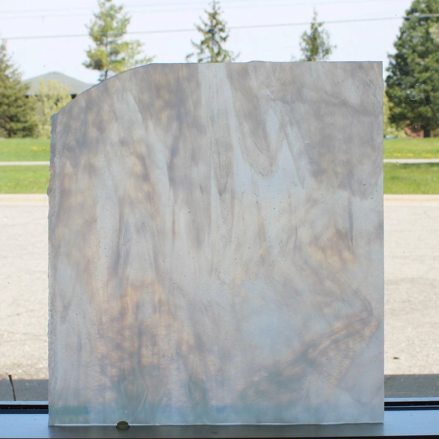 Youghiogheny White Ice, Dense White Opal Stipple 2 Youghiogheny White Ice, Dense White Opal Stipple - Image 2