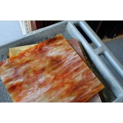 Youghiogheny White And Red Stipple 11 Youghiogheny White And Red Stipple -Stained Glass Deals Store 176341 30