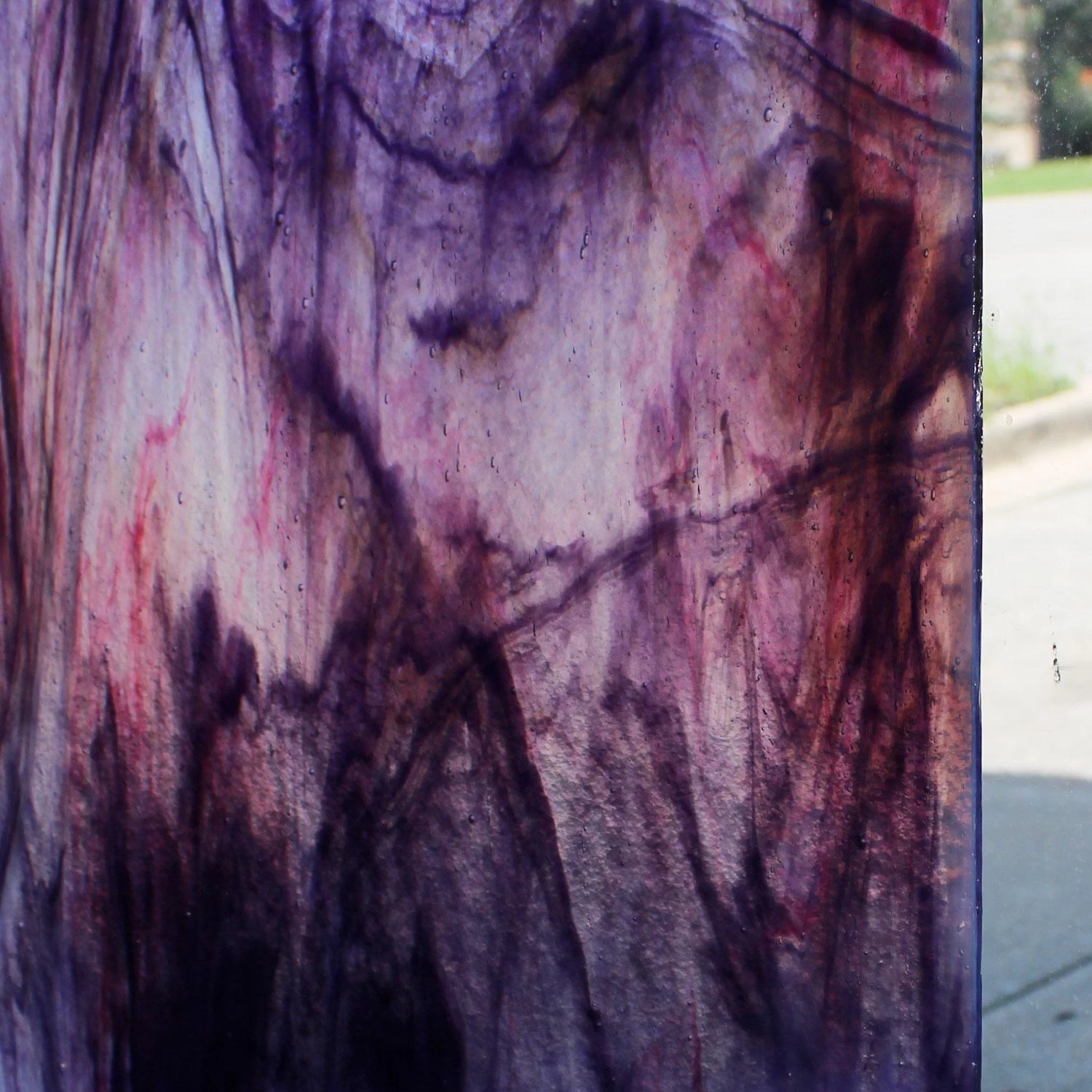 Youghiogheny White, Purple, Gold-Purple Stipple 3 Youghiogheny White, Purple, Gold-Purple Stipple - Image 3