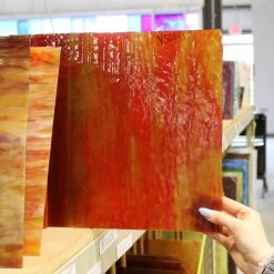 Youghiogheny Yellow Red Stipple -Stained Glass Deals Store 176449 50