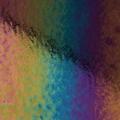 Bullseye Black Opal Rainbow Iridescent - 90 COE -Stained Glass Deals Store 176648 30