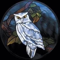 Owl Bevel Cluster -Stained Glass Deals Store 179907 60