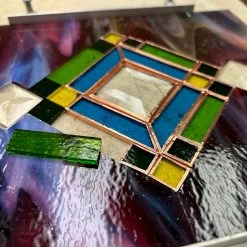 Bullseye Spring Green Transparent Double Rolled - 90 COE -Stained Glass Deals Store 183369 50