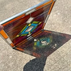 Bullseye Spring Green Transparent Double Rolled - 90 COE -Stained Glass Deals Store 183369 70