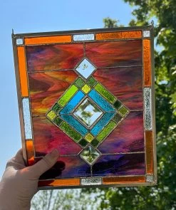 Bullseye Spring Green Transparent Double Rolled - 90 COE -Stained Glass Deals Store 183369 80