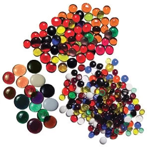 Assorted Glass Nuggets - 3 Lbs 1 Assorted Glass Nuggets - 3 Lbs
