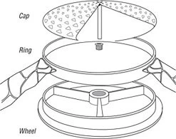 Odyssey 3" Flat Cap 9 Odyssey 3" Flat Cap -Stained Glass Deals Store 185800 40