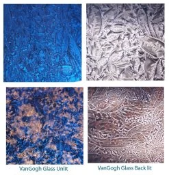 Van Gogh Purple And Bluegreen -Stained Glass Deals Store 186201 80