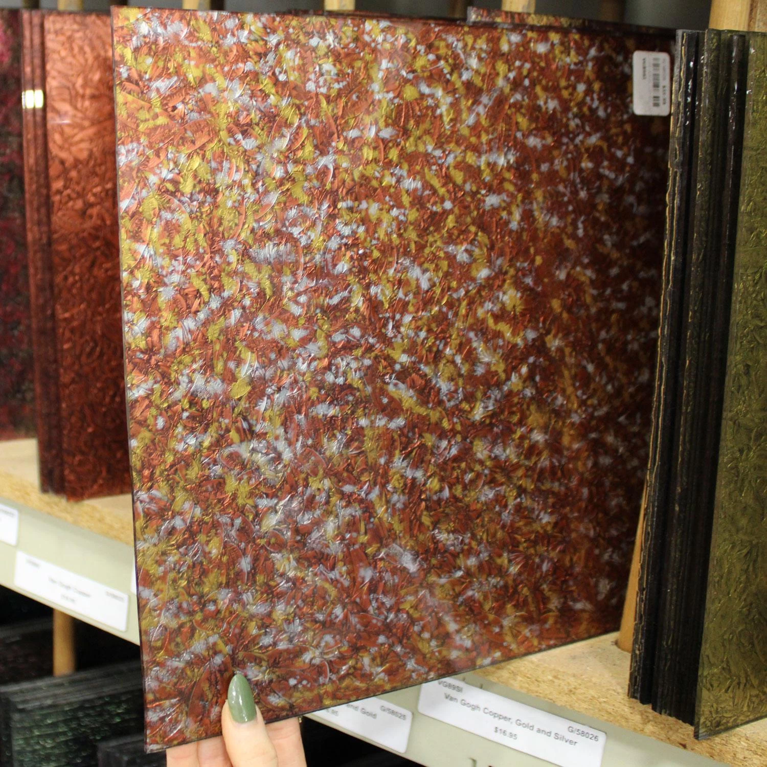 Van Gogh Copper, Gold And Silver 2 Van Gogh Copper, Gold And Silver - Image 2