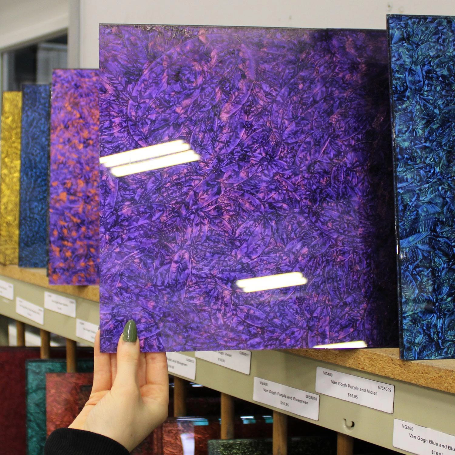 Van Gogh Purple And Violet 2 Van Gogh Purple And Violet - Image 2