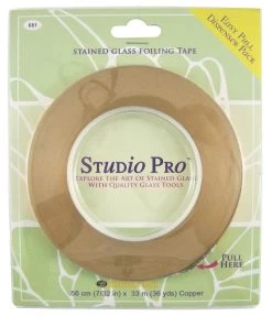 7/32" Copper Backed Studio Pro Foil - 1.0 Mil