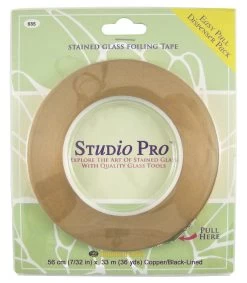 7/32" Black Backed Studio Pro Foil - 1.0 Mil