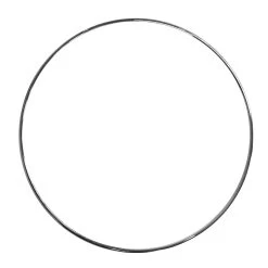 12" Nickel Plated Ring