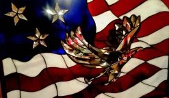 Eagle Bevel Cluster 8 Eagle Bevel Cluster -Stained Glass Deals Store 188935 30