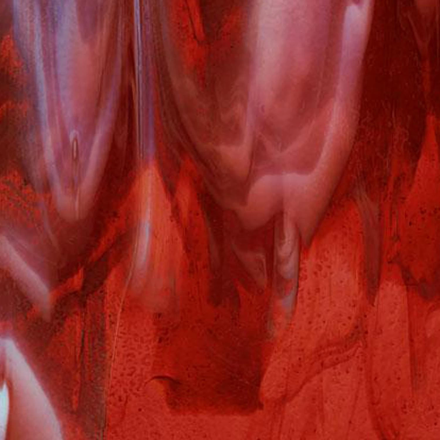 Bullseye Cranberry, White Streaky - 90 COE 4 Bullseye Cranberry, White Streaky - 90 COE - Image 4