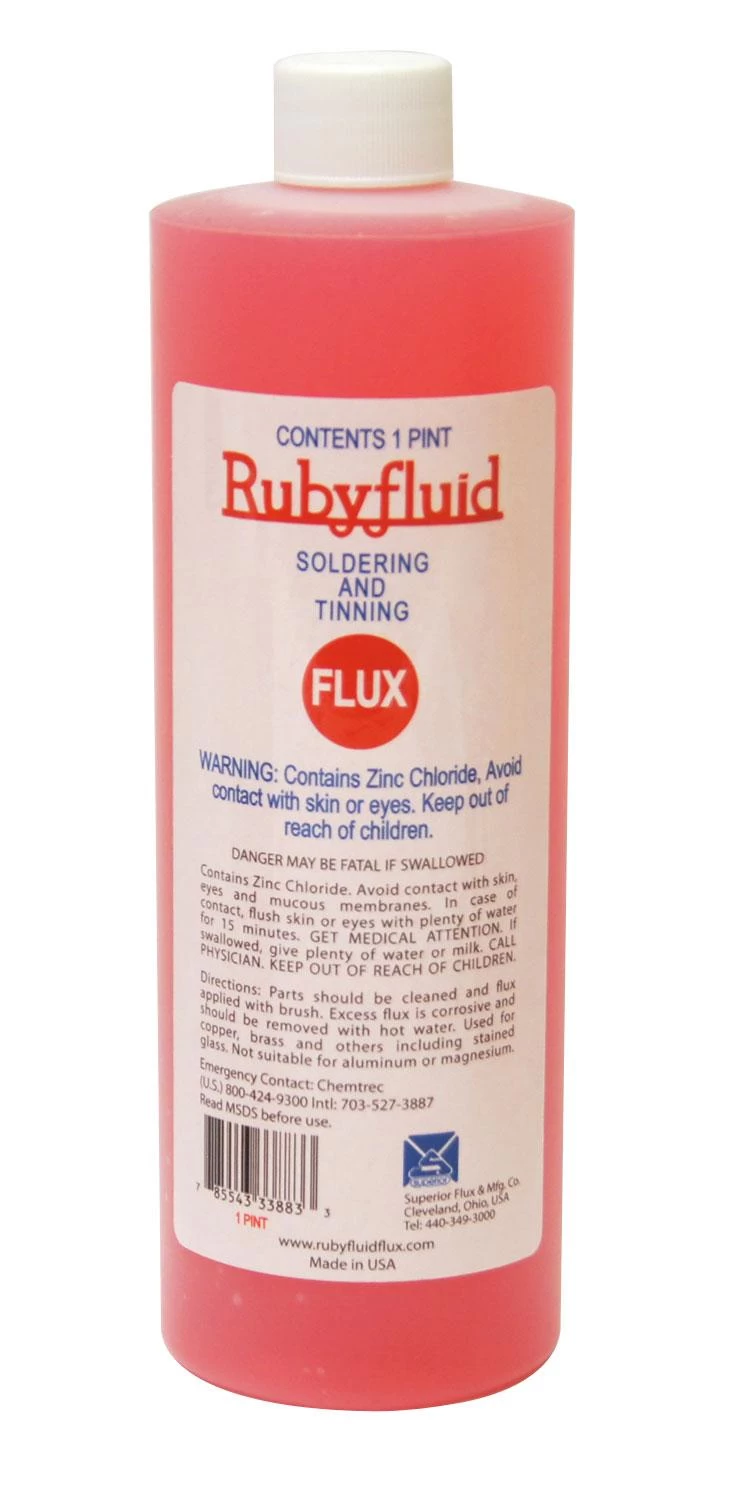 Ruby Fluid Flux - 16 Oz 1 Ruby Fluid Flux - 16 Oz