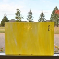 Wissmach Yellow And White Opal Streaky 6 Wissmach Yellow And White Opal Streaky -Stained Glass Deals Store 191766 20