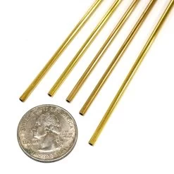 3/32" Brass Tubes - 5 Pack -Stained Glass Deals Store 192013 20
