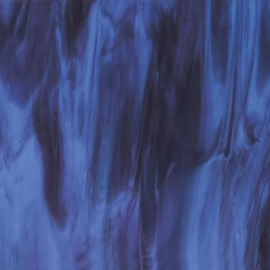 Bullseye Blue Opal, Plum Streaky - 90 COE 1 Bullseye Blue Opal, Plum Streaky - 90 COE