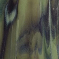 Bullseye Olive Green, Forest Green, Deep Brown Streaky - 90 COE -Stained Glass Deals Store 192052 30