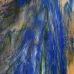 Kokomo Amber, Green, Blue, Purple And Clear Transparent Streaky