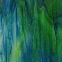 Kokomo Blue, Green And Clear Transparent Streaky -Stained Glass Deals Store 192282 20