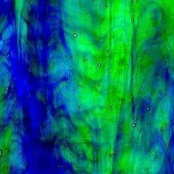 Kokomo Blue, Green And Clear Transparent Streaky -Stained Glass Deals Store 192282 30