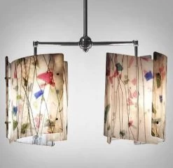 Bullseye Blue, Green, Aqua And Pink On Clear Fracture-Streamer - 90 COE -Stained Glass Deals Store 192780 70