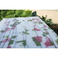 Bullseye Spring Green, Deep Pink And Black On White Fracture-Streamer - 90 COE 16 Bullseye Spring Green, Deep Pink And Black On White Fracture-Streamer - 90 COE -Stained Glass Deals Store 193293 60