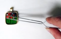 6-1/2" Self Closing Tweezers -Stained Glass Deals Store 194606 30