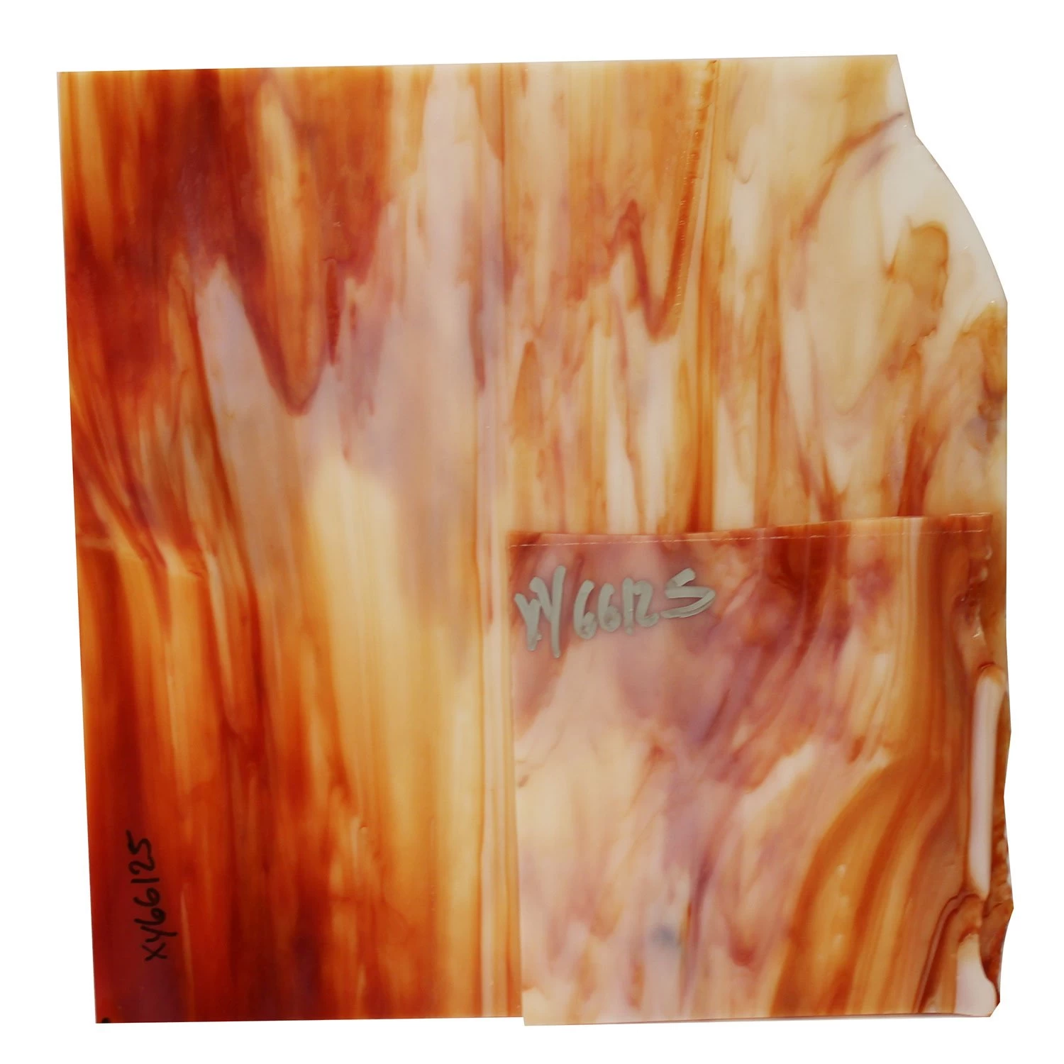 Uro Grenadine Red On White Streaky - 96 COE 2 Uro Grenadine Red On White Streaky - 96 COE - Image 2