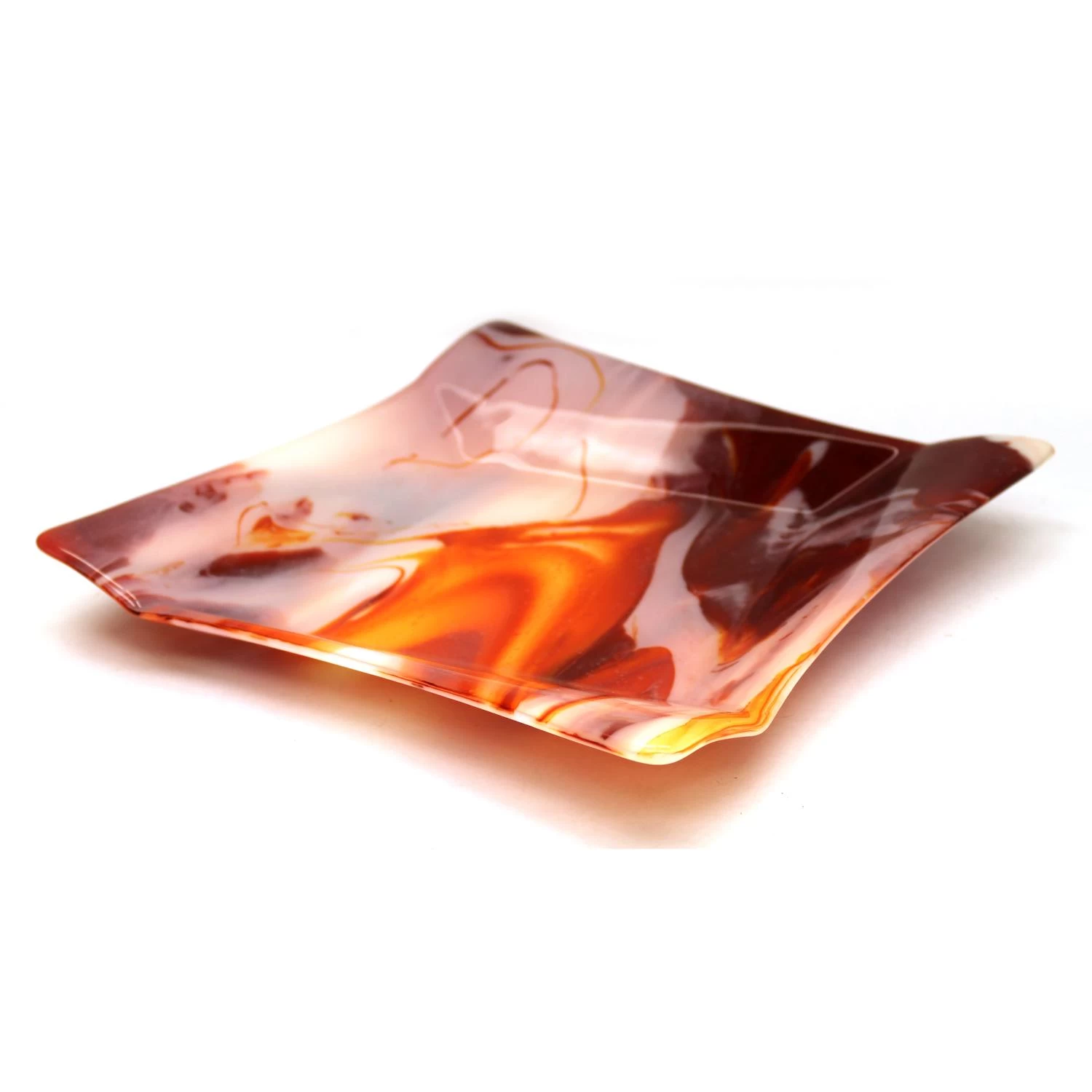 Uro Grenadine Red On White Streaky - 96 COE 3 Uro Grenadine Red On White Streaky - 96 COE - Image 3