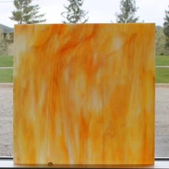 Uro Grenadine Red On White Streaky - 96 COE 13 Uro Grenadine Red On White Streaky - 96 COE -Stained Glass Deals Store 195472 40