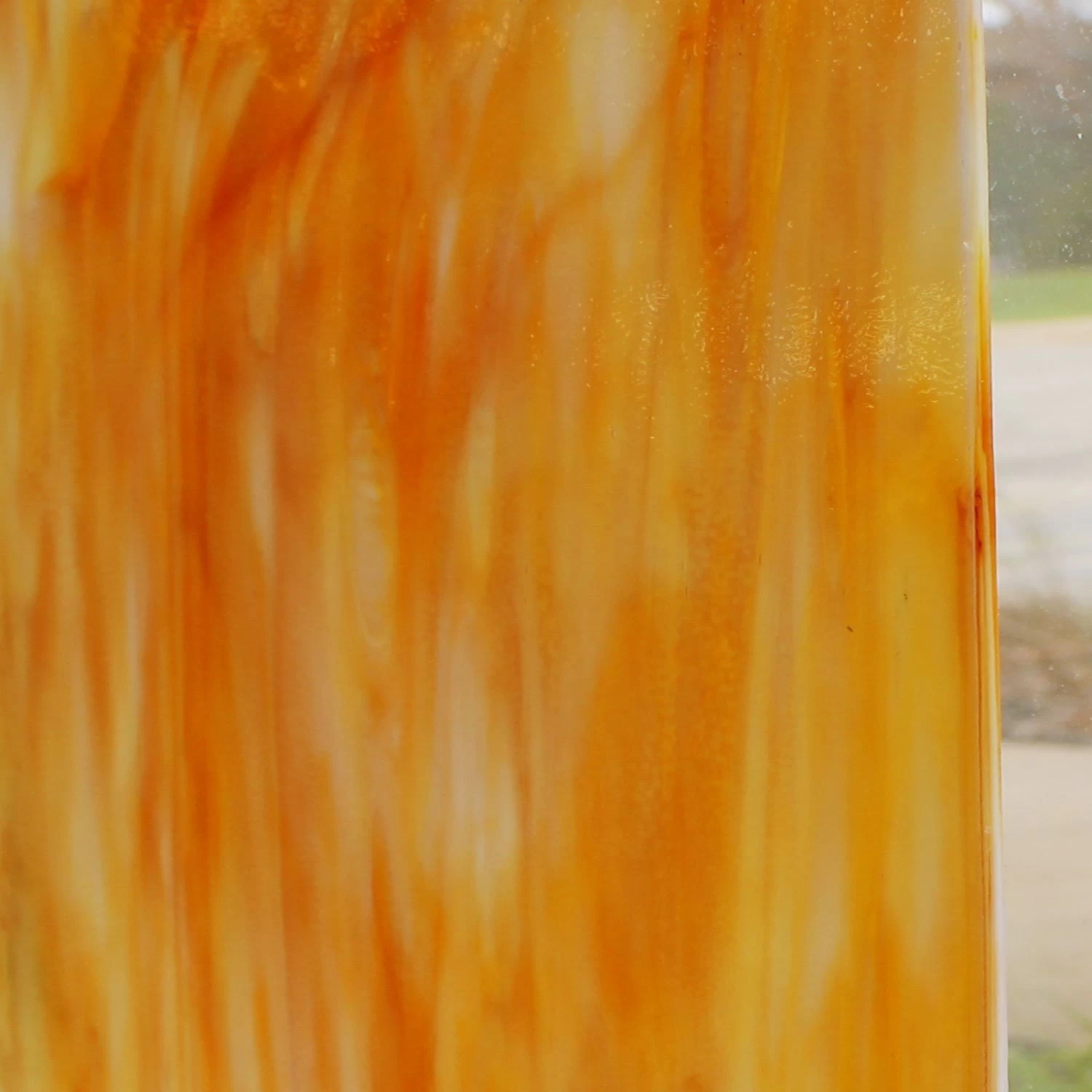 Uro Grenadine Red On White Streaky - 96 COE 6 Uro Grenadine Red On White Streaky - 96 COE - Image 6